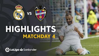 Highlights Real Madrid vs Levante UD 32 [upl. by Annaihs322]