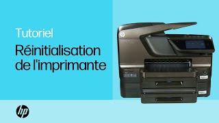 Réinitialiser votre imprimante HP  Imprimantes HP  HP Support [upl. by Ardnoed]