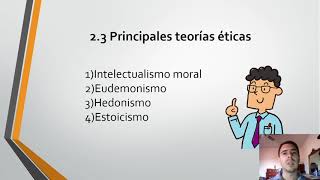 Principales teorías éticas  parte 2 [upl. by Anneyehc]