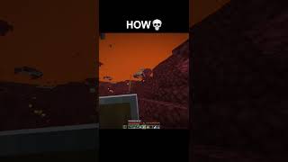 Minecraft HOW Moment minecraft shorts minecraftshorts [upl. by Labors]