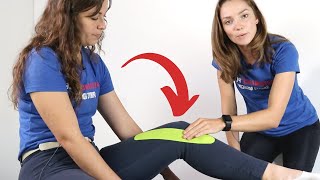 How To Use KT Tape on Pes Anserine Bursitis Of The Knee  Kinesiology Tape [upl. by Field]