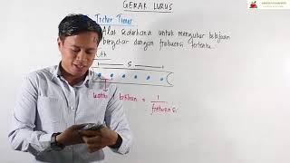 TICKER TIMER  GERAK LURUS FISIKA KELAS X SMA [upl. by Barr]