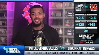 Eagles vs Bengals NFL Week 8 Breakdown amp Predictions  Drew Butler Anthony Becht Jonathan Casillas [upl. by Thier]