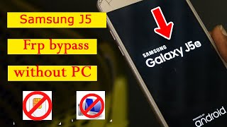 Samsung J5 2016 frp bypass  android version 6  sk mobile durgam [upl. by Aicilehp]