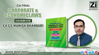 CA Final Law May 23 Hand Book By CA Munish Bhandari [upl. by Arimlede]