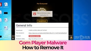 Gom Player Malware Download  Removal Guide Solved [upl. by Kilk18]