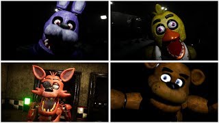 Creepy Nights at Freddys All Jumpscares [upl. by Westerfield]