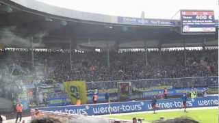 15092012 Eintracht Braunschweig  SSV Jahn Regensburg [upl. by Meehahs]