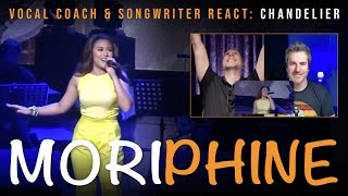 Vocal Coach amp Songwriter Reaction to Chandelier  Morissette Amon Platinum concert morissetteamon [upl. by Hymen112]