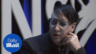 Marilyn Manson opens up about his creative process  Daily Mail [upl. by Obelia54]