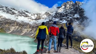 La Suiza Ecuatoriana 🏔  Laguna Amarilla del Altar  Josue y Elie [upl. by Enileqcaj]