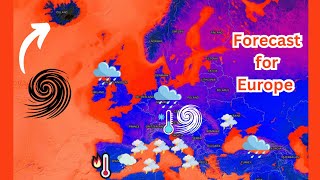 Big storm still in Central Europe and more storms on the Mediterranean next week 15924 [upl. by Borden145]