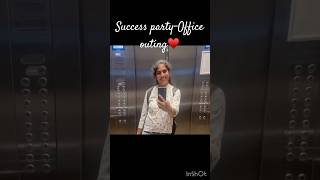 Office party♥️ youtubeshortsminivlogkannadavlog [upl. by Tirrag875]