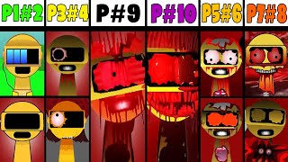 Phase 1 VS Phase 2 VS Phase 3 VS Phase 4 VS Phases 610 in Incredibox Sprunki versions  NEW MOD [upl. by Zimmer915]