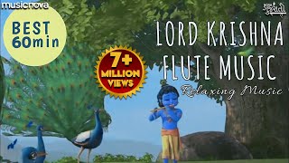 Non Stop Best Krishna Flute Music  Krishna Songs  Bhakti Song  Relaxing Music  Krishna Flute [upl. by Ecertal]