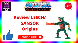 Les maîtres de lunivers  Motu  Masters of the universe  LEECH  SANSOR ORIGINS  Mattel [upl. by Colpin]