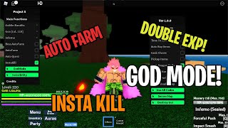 ROBLOX PROJECT X SCRIPT   AUTO FARM  INSTAKILL  GODMODE DOUBLE EXP [upl. by Ainod]