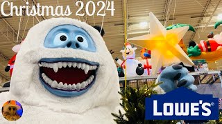 Lowe’s Christmas 2024 Store Walkthrough 🎄 [upl. by Asnerek977]