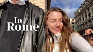 ROME VLOG Trip to Italy 4 days of exploring [upl. by Eceertal719]