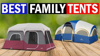 👉 TOP 4  Best Large Family Tents For Camping amp Outdoor Best Review [upl. by Caddric609]