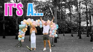 My Sisters Gender Reveal Party  Finding out what Baby Gould is [upl. by Tertia]