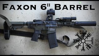 Faxon 6quot 300 BLK AR15 Barrel Review 15 Twist [upl. by Abba]