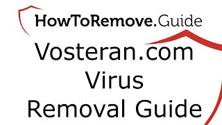 Vosteran Virus Removal [upl. by Olemrac]