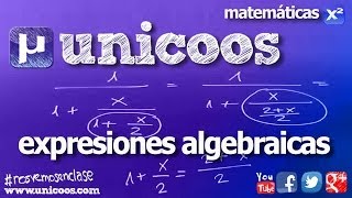 Expresiones algebraicas 01 SECUNDARIA 2ºESO matematicas racionalizar ecuacion [upl. by Denton]