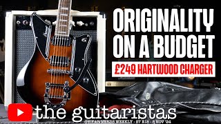 An Original Design Electric Guitar For Just £249 🎸 The Hartwood Charger Review [upl. by Akimrej]