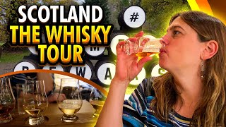 Livin Like Locals Scotland  The Whisky Tour [upl. by Annahvas]