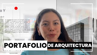 El portafolio de Arquitectura con el que entré a 5 oficinas diferentes [upl. by Sheryle]