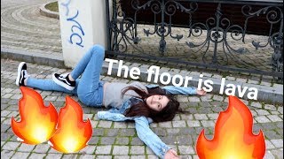 THE FLOOR IS LAVA IN PARC  Challenge Romania [upl. by Bevers668]