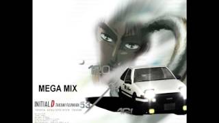 INITIAL D MEGA MIX [upl. by Enelime]