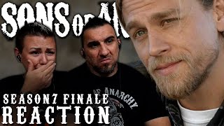 Sons of Anarchy Season 7 Episode 13 Papas Goods Finale REACTION [upl. by Sherj]