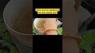 Uses of citric acid in gardening [upl. by Durarte]