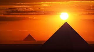 Relaxing Egyptian Music  Sunset over the Pyramids  Soothing Mystical Beautiful ★18 [upl. by Auburn]