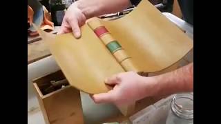 Tree Calf Bookbinding Process Part 1 [upl. by Yokoyama]