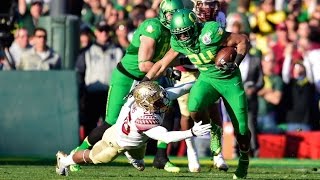 2015 Semi Final Rose Bowl 2 Oregon vs 3 Florida State [upl. by Uamak]