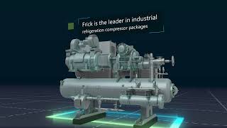 Frick Rotary Screw Compressor Package [upl. by Lucho]