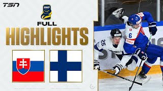 Slovakia vs Finland FULL HIGHLIGHTS  World Juniors 2024 [upl. by Eli696]