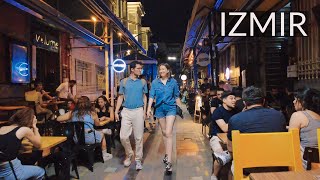 Explore Alsancak İzmir 4K Night Walk amp Travel Guide Summer 2024 [upl. by Rawdan]