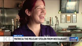 Who Does That Giant Concrete Patricia The Pelican Stolen From Galveston Restaurant [upl. by Aural531]