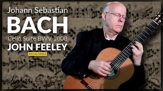 JS Bach Cello suite No 2 BWV 1008 by John Feeley  Classical Guitar [upl. by Angelica]