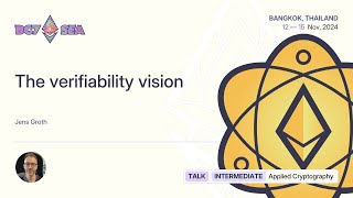 The verifiability vision [upl. by Ekul]