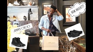 luxury shoe shopping at Jimmy Choo Unbelievable tips and advice too [upl. by Onurb204]