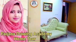 Fariana Drawing Academy​ room tour 😍 home tour 😍😘  farjana drawing Academy lifestyle [upl. by Ggerc]