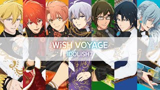 IDOLISH7  아이나나 WiSH VOYAGE  IDOLiSH7 노래방 자막  왼쪽귀 풀버전  오른쪽귀 off vocal [upl. by Irah811]