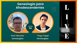 LIVE GENEALOGIA DE AFRODESCENDENTES [upl. by Carrington]