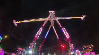 Evolution  Fackler Offride  Dippemess Frankfurt Herbst 2024  Kirmes Fahrgeschäft  KMG Speed 32 [upl. by Hanafee]