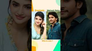 Sreeleela vs Mahesh Babu Life jurney shortsgunturkaaram viralsong sreeleela maheshbabu new [upl. by Lebazej]